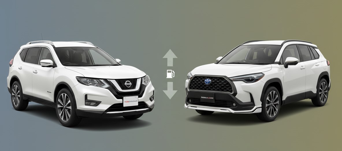 x-trail Vs Corolla cross 2021 SUV prices and details