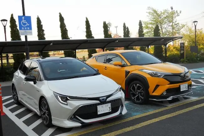 Corolla sports front view