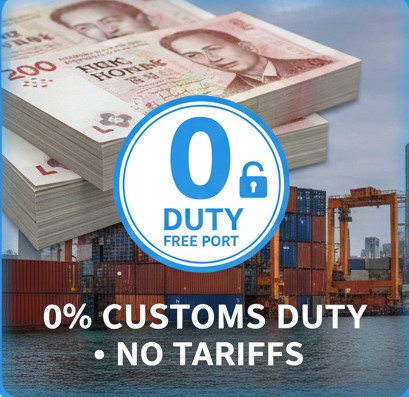 HK import duty is 0 - NexussCars