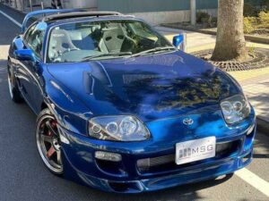 1996 Toyota Supra JZA80 front view- NexussCars