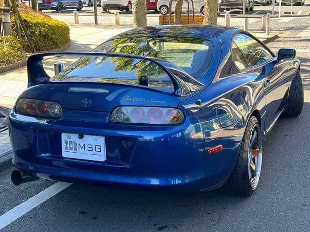 1996 Toyota Supra JZA80 rear view-NexussCars