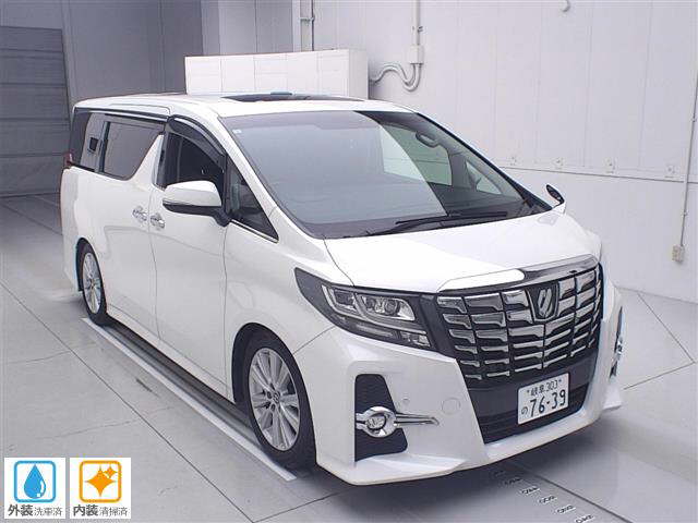2017 toyota alphard front view