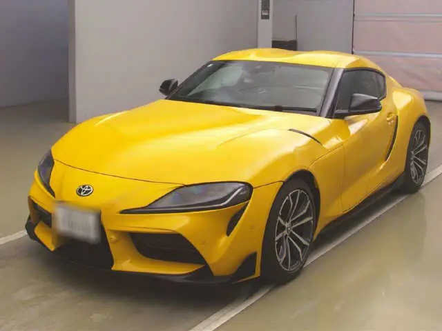 supra 2023 SZ-R Yellow auction listing view