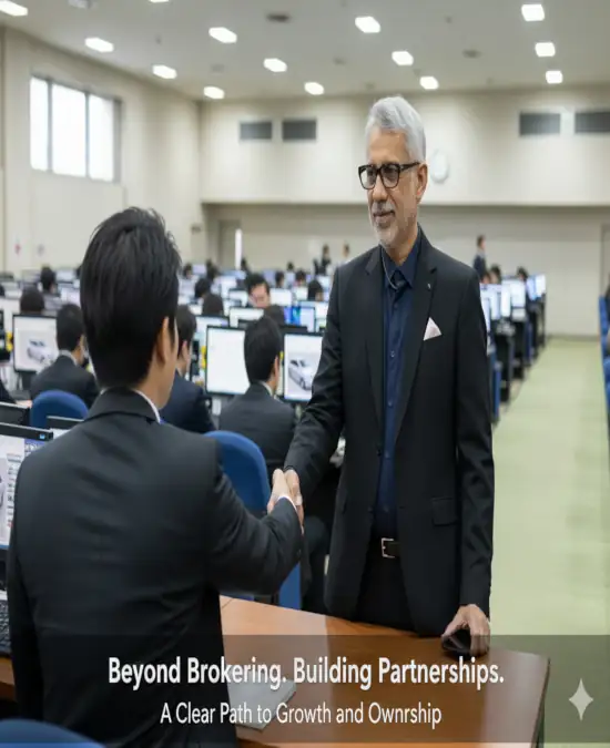 NexussCars Directorship Program Handshake